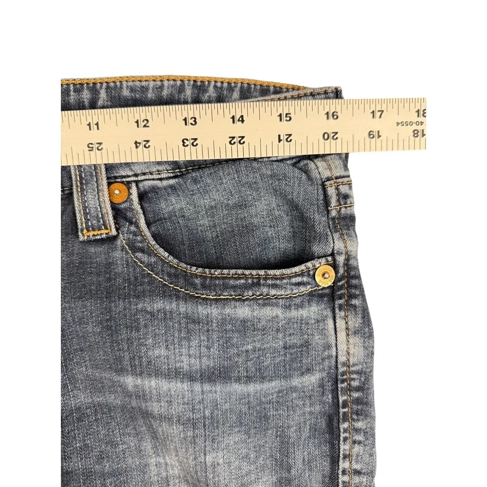 Big Star Alex Skinny Jeans Women's 33‎ Blue (fits 32x30) Stretch Mid-Rise